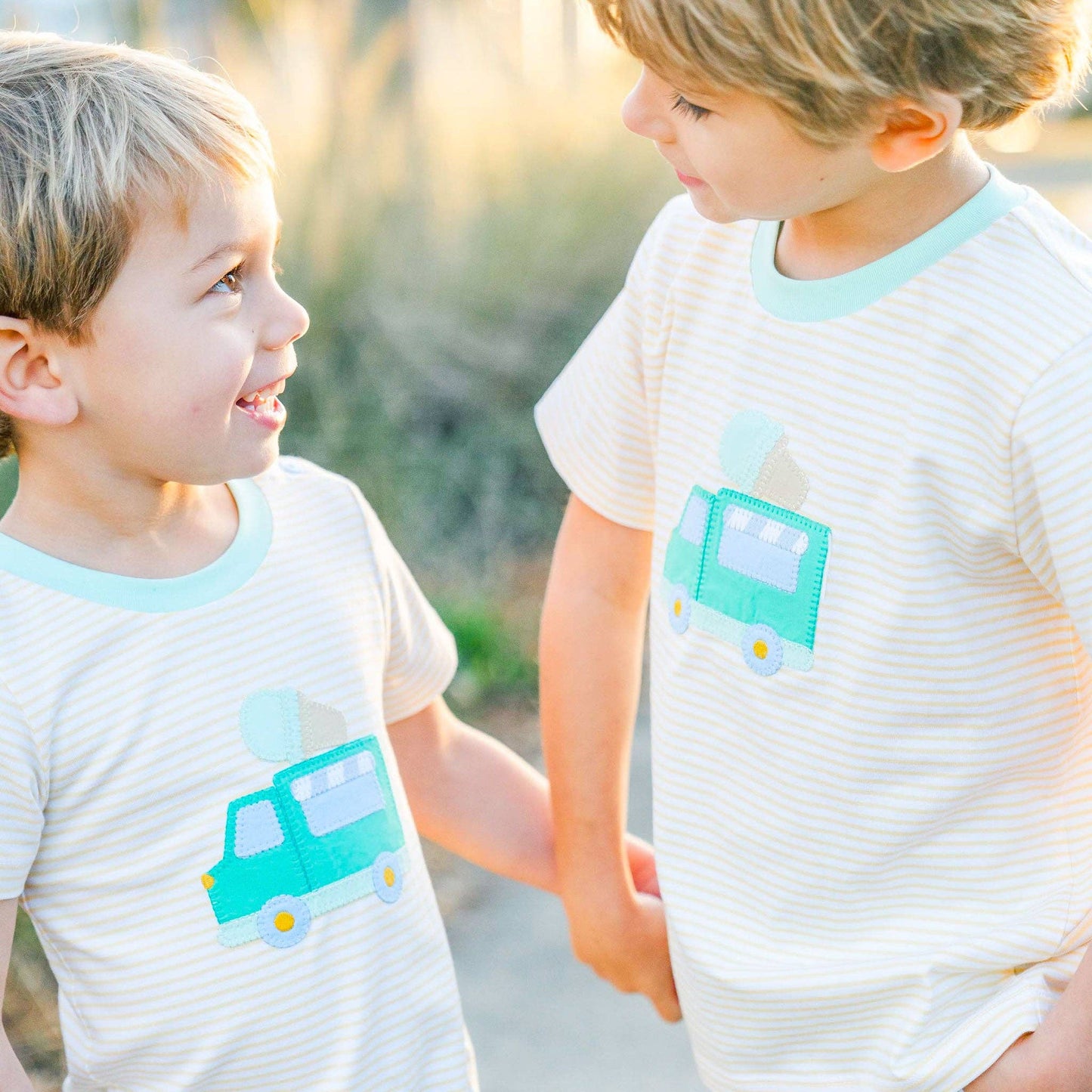 Boys Applique T Shirt - Cone Carnival