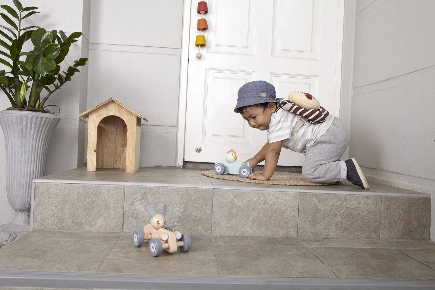 PlanToys - Bunny Racing Car