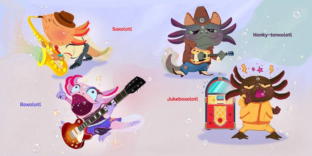 Familius, LLC - Axolotls: Day to ZZZ