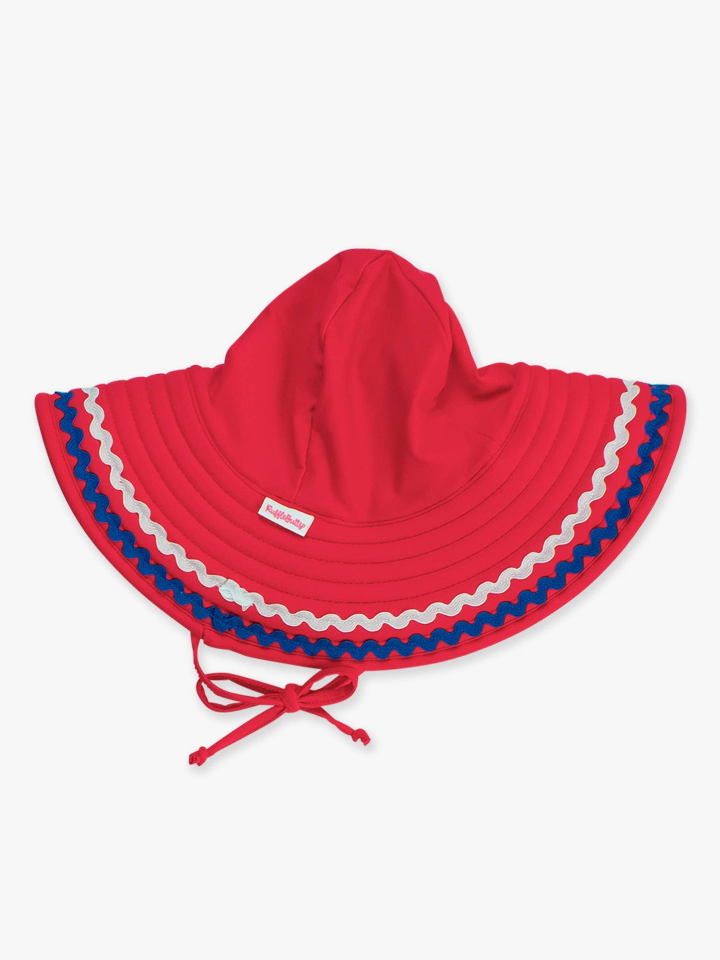Red Ric Rac Swim Hat