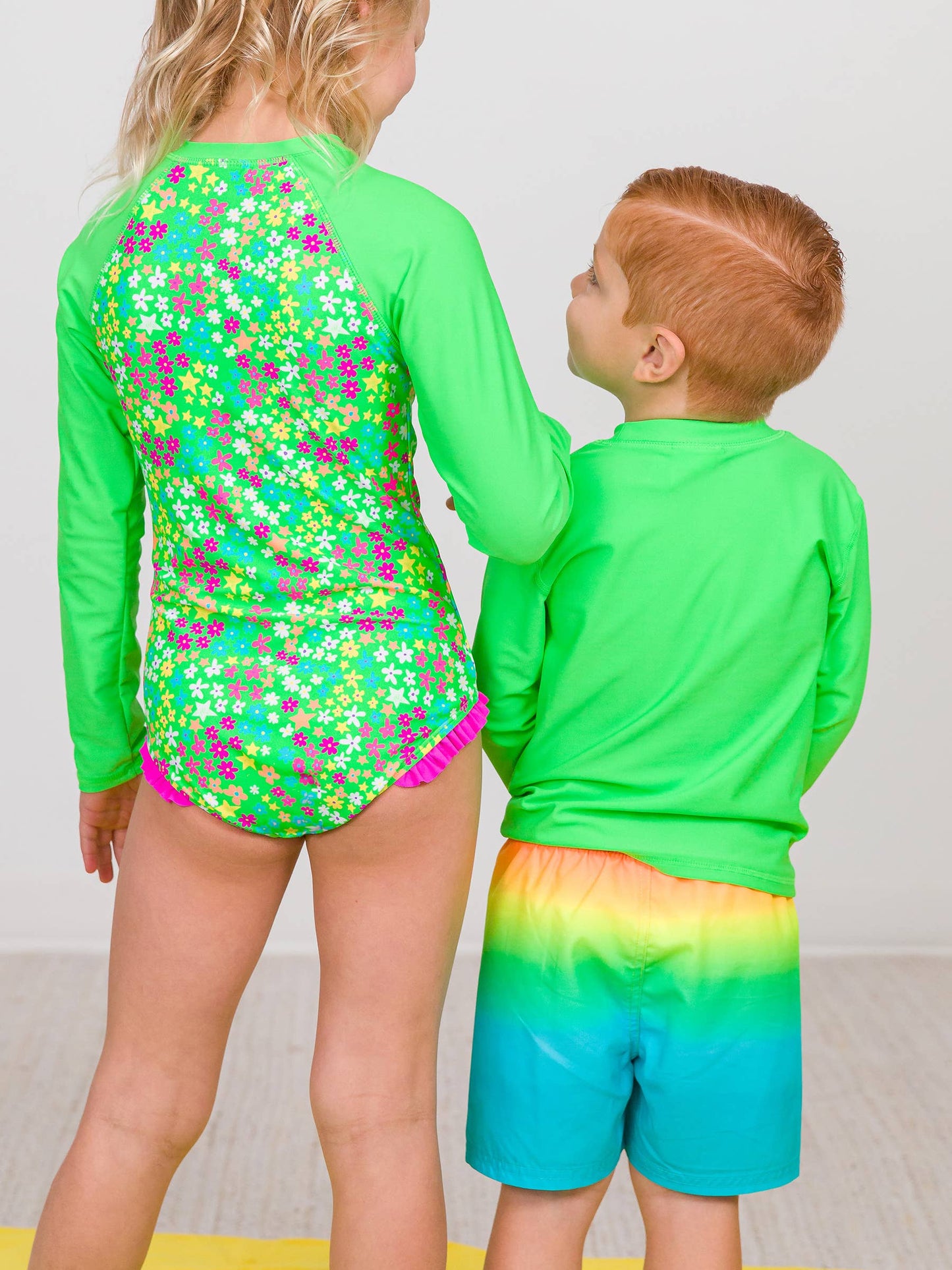 Boys Neon Lime LS RG