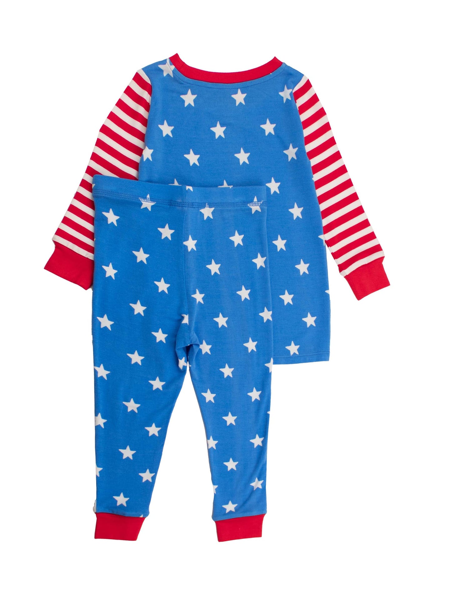Boys Stars & Stripes Bamboo LS PJ s