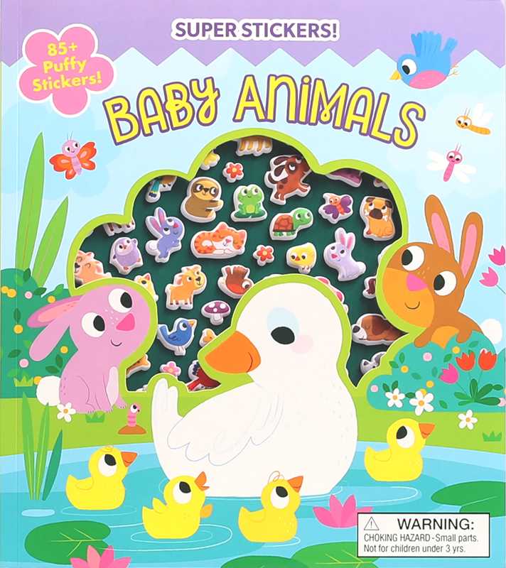 Super Puffy Stickers! Baby Animals by Maggie Fischer