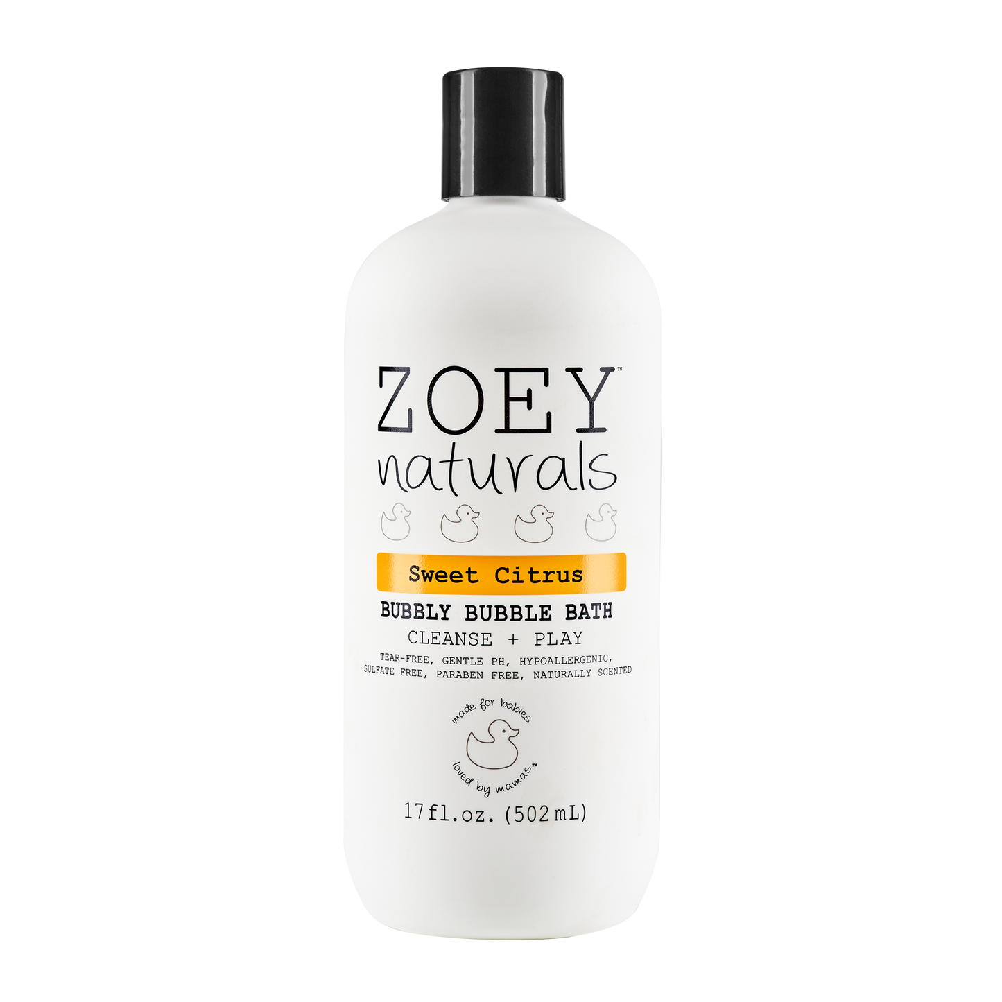 Zoey Naturals - Sweet Citrus Bubbly Bubble Bath - 17oz