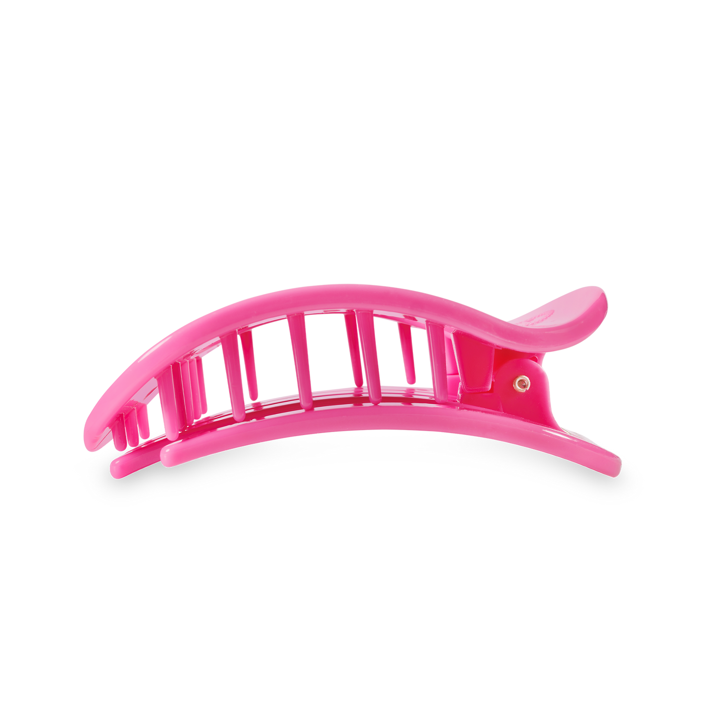 Round Flat Hair Clip |Medium| Paradise Pink