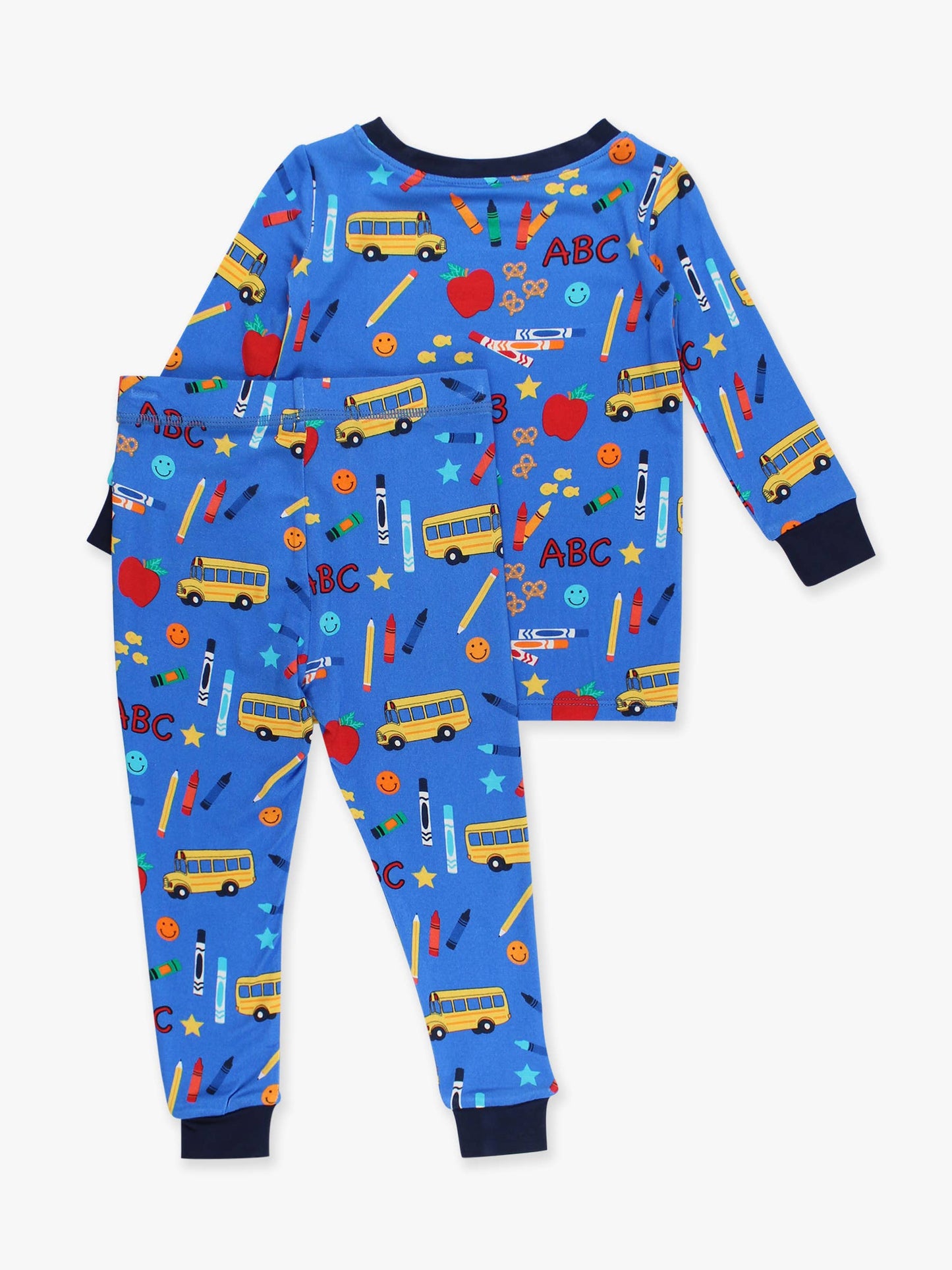 Blue School House Bamboo LS PJ s