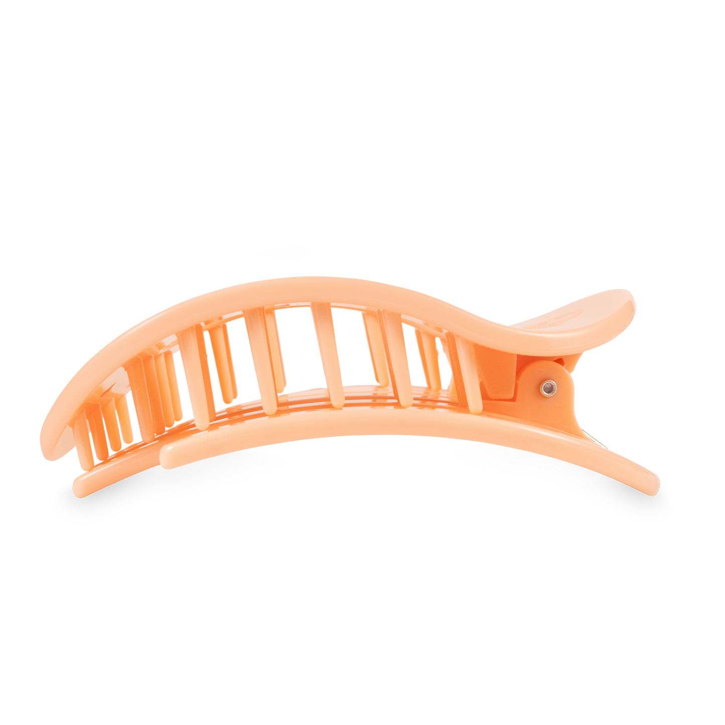 Peach Fuzz Large Flat Round Clip