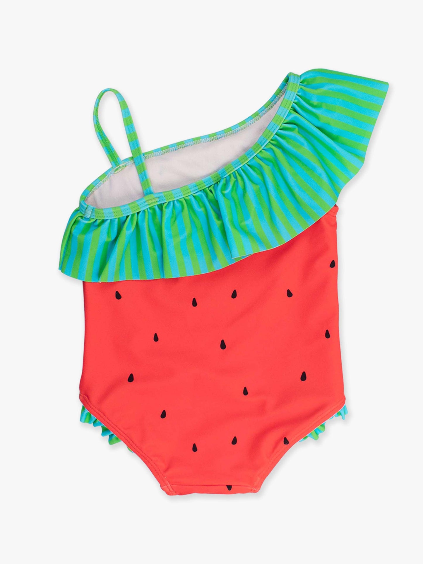 Watermelon One Shoulder OP Swimsuit