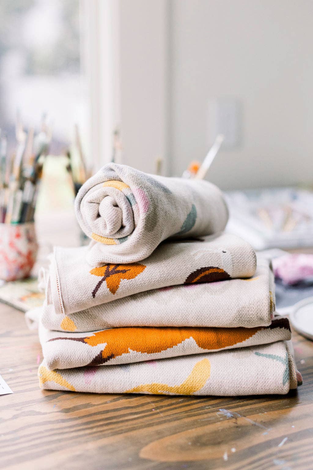 Helmsie - Sun Bunny Cotton Knit Blanket