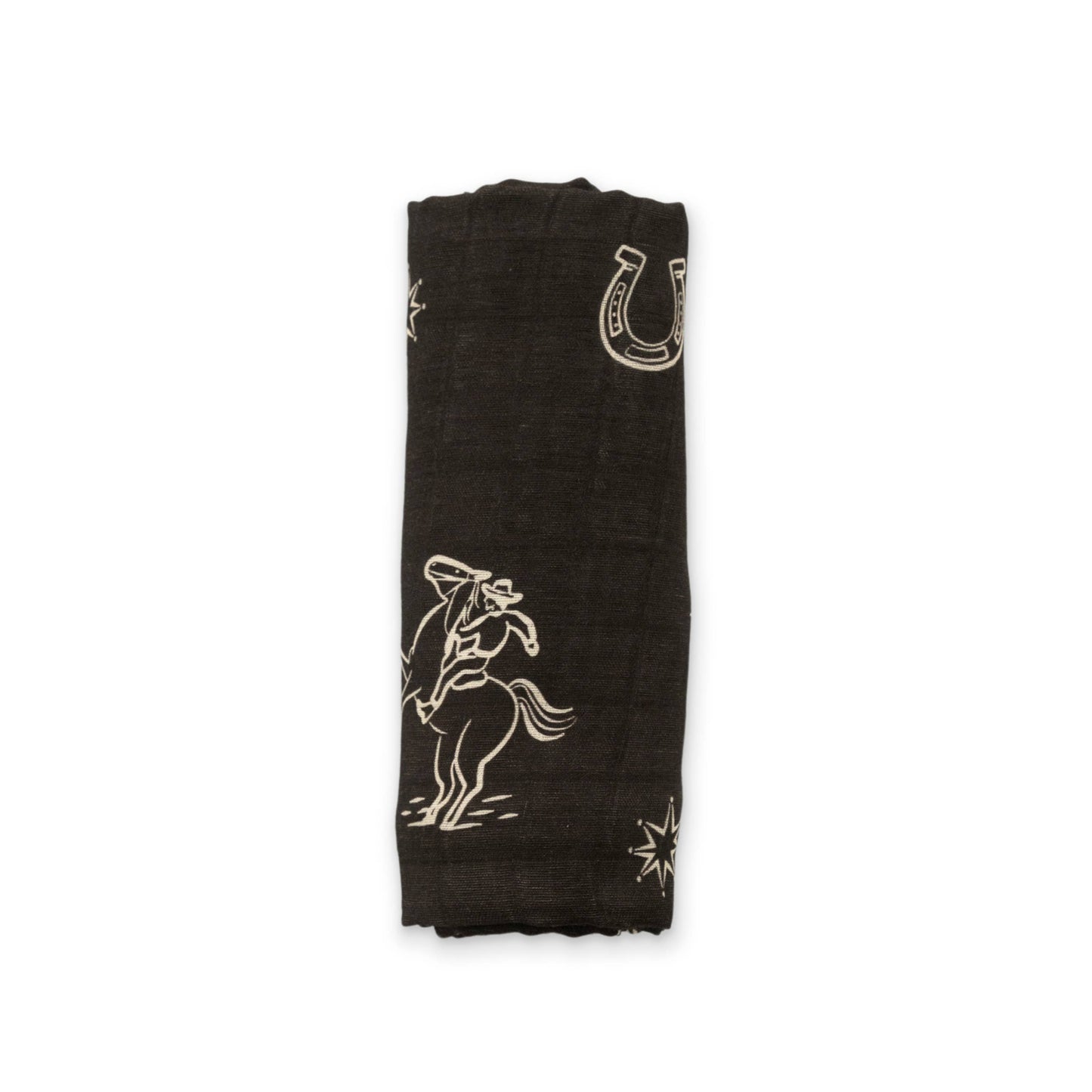 Ellie Sue - Western Muslin Swaddle Blanket