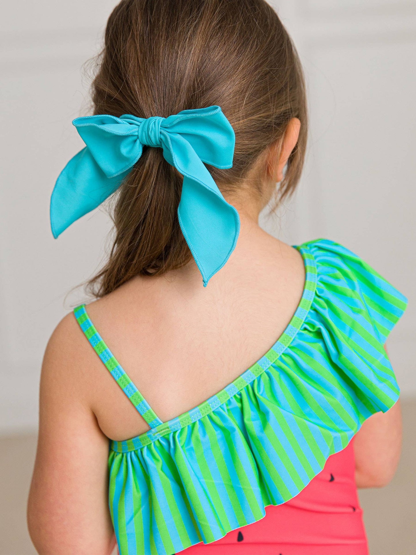 Watermelon One Shoulder OP Swimsuit