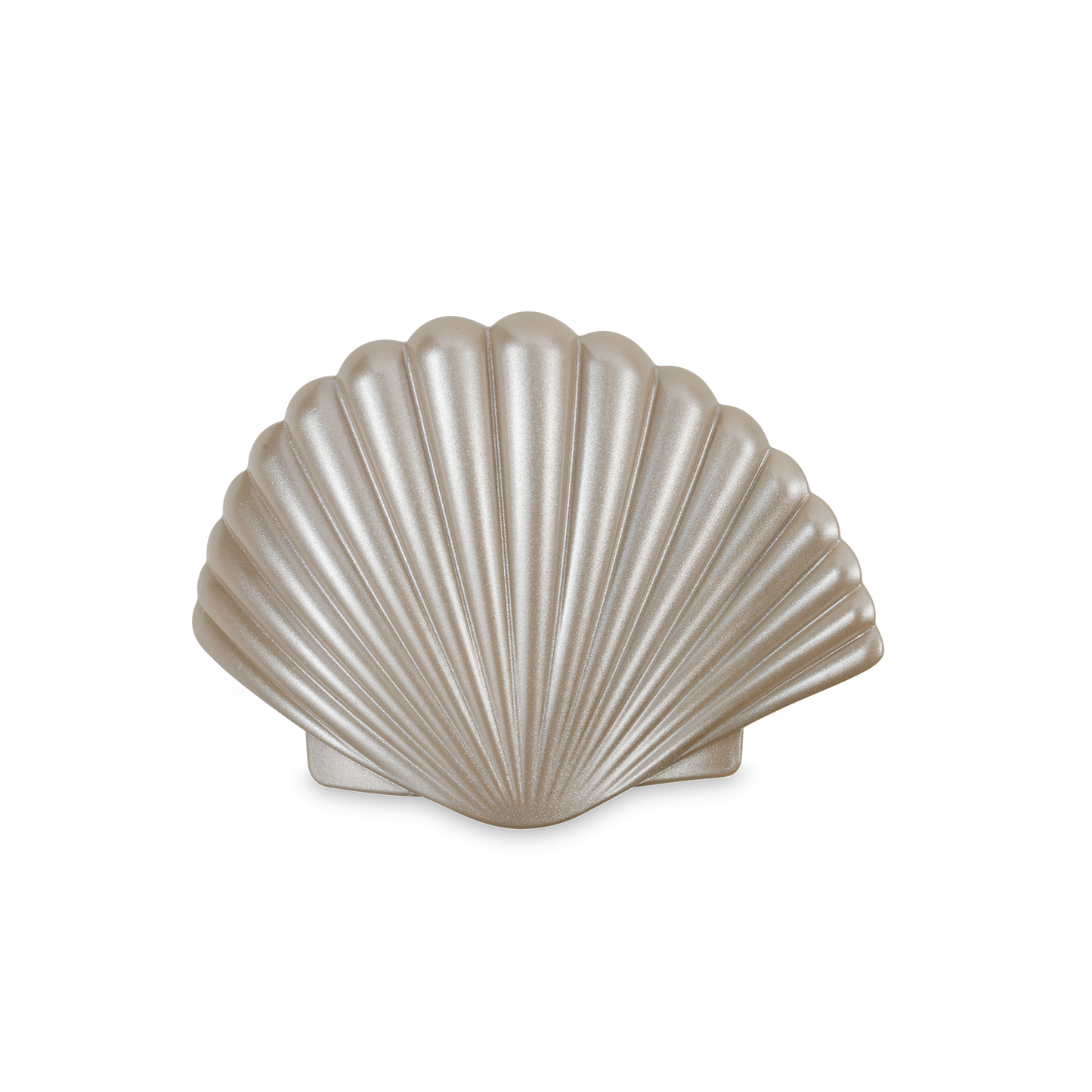 Shimmering Shell | Small | Flat Hair Clip