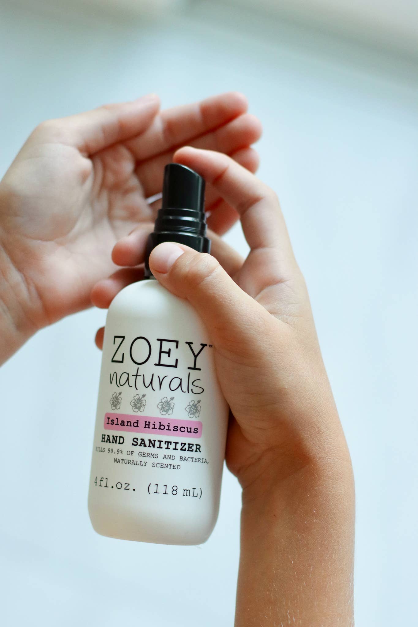 Zoey Naturals - Island Hibiscus Hand Sanitizer - 4oz