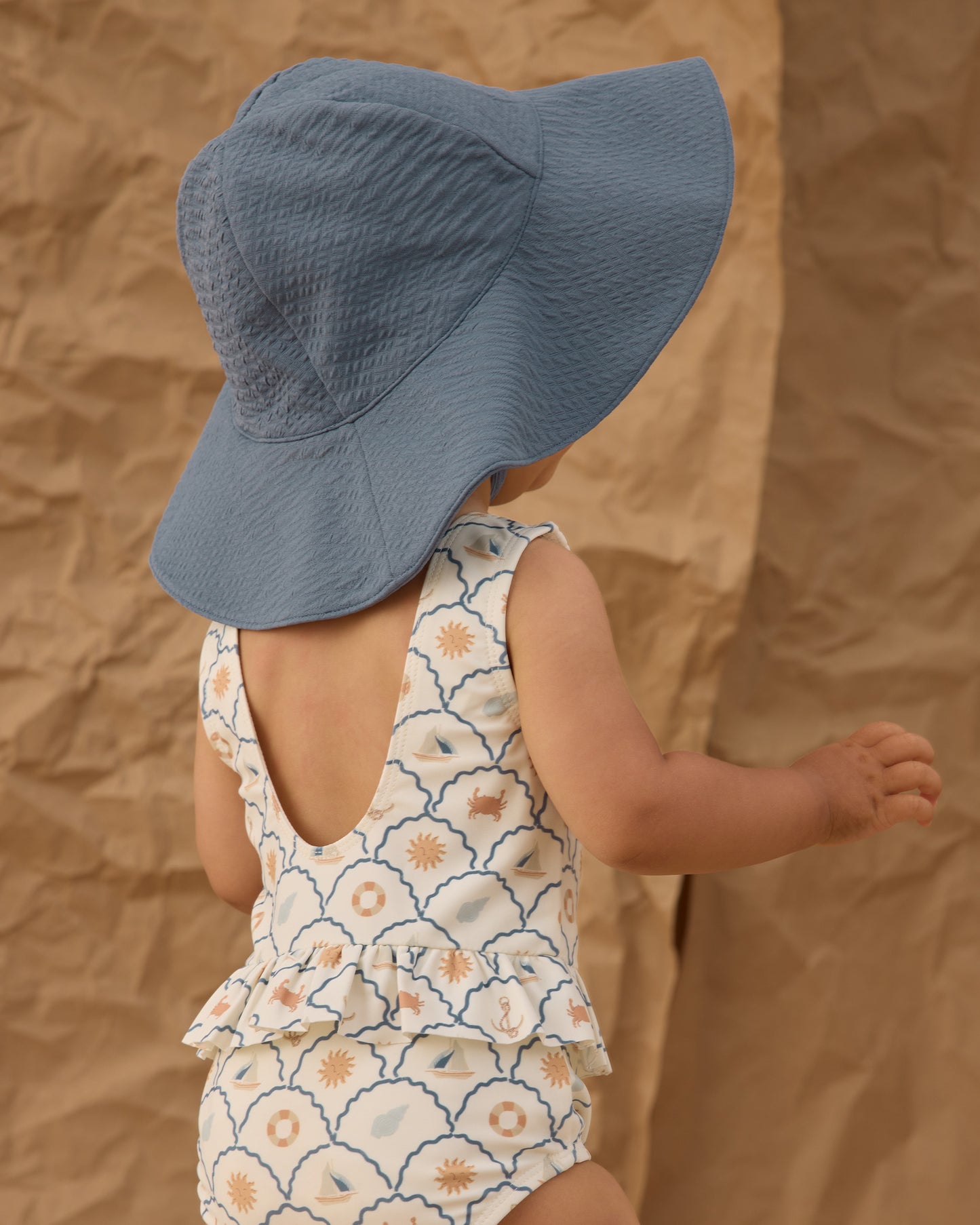 Skirted One-Piece Nautical