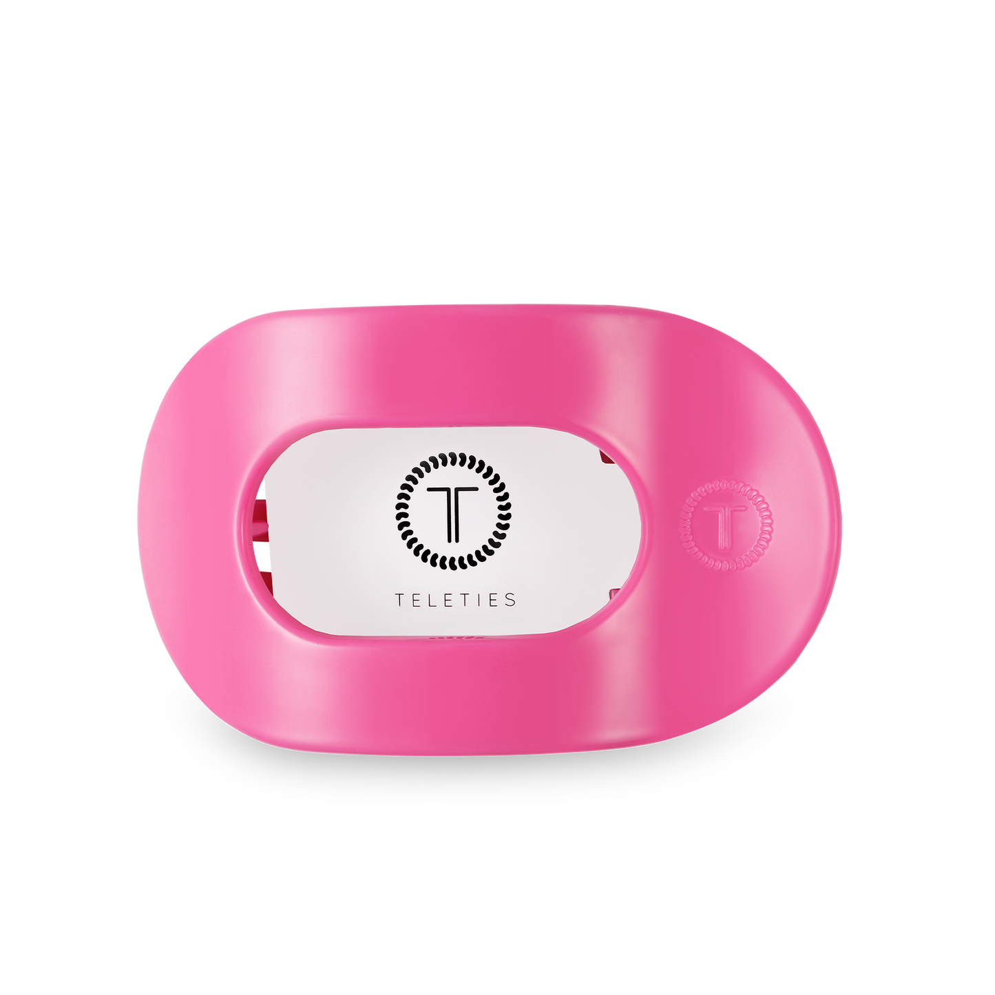 Round Flat Hair Clip |Medium| Paradise Pink