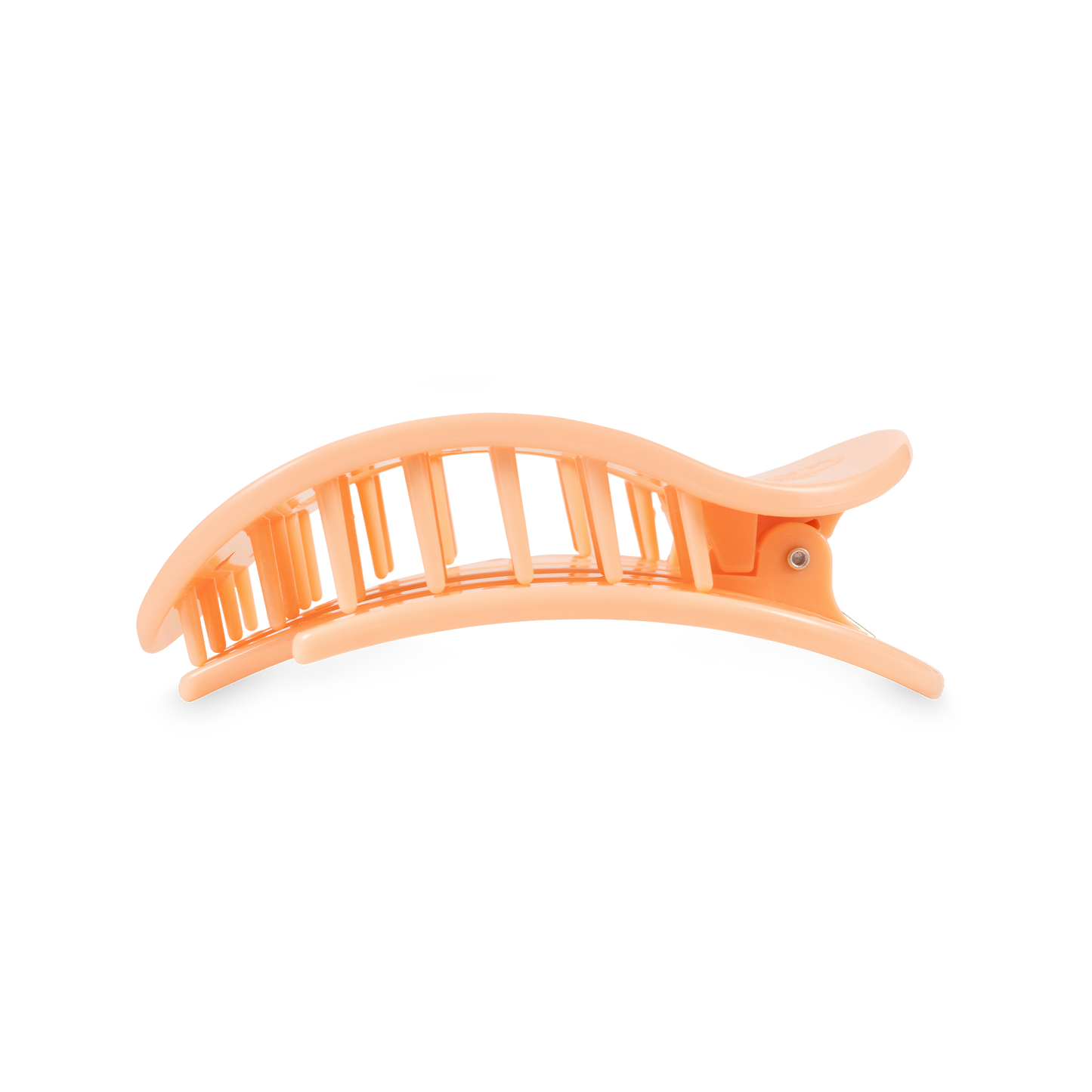 Peach Fuzz Medium Flat Round Clip