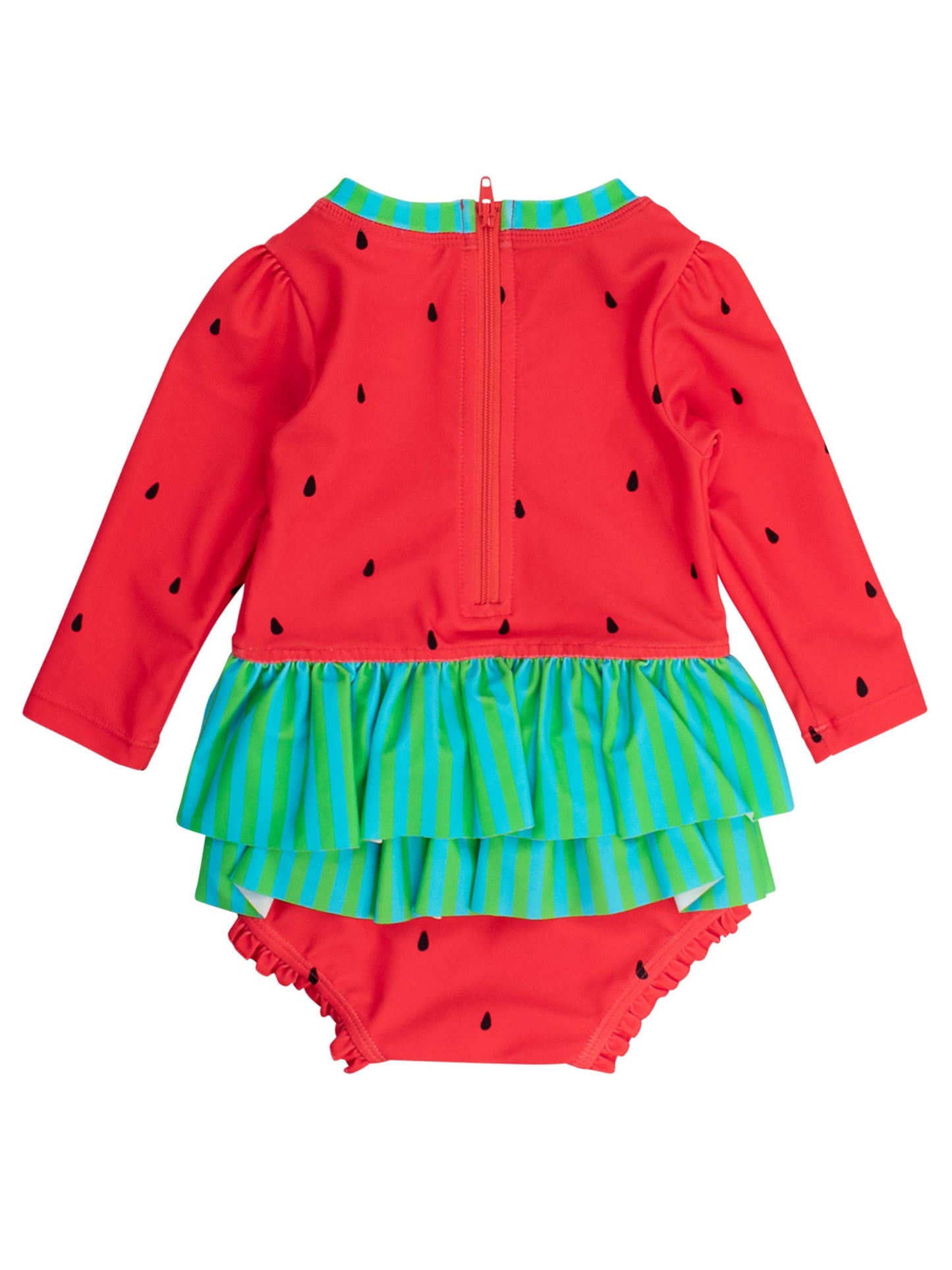 Baby Girls Watermelon LS Skirted RG