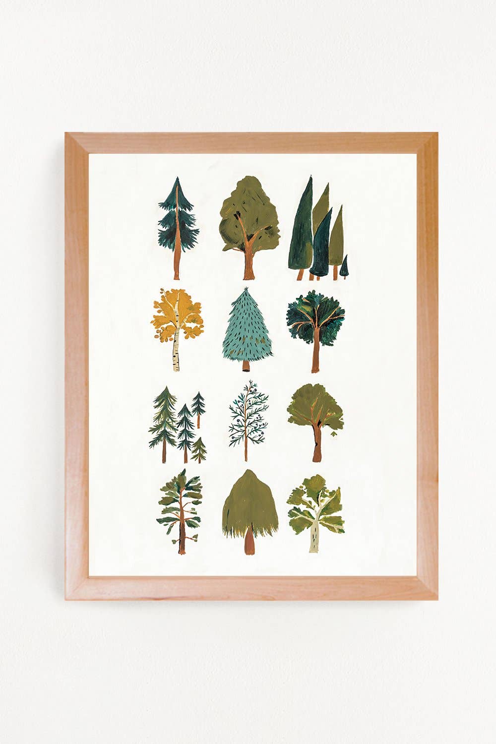 Clementine Kids - Forest Trees Art Print