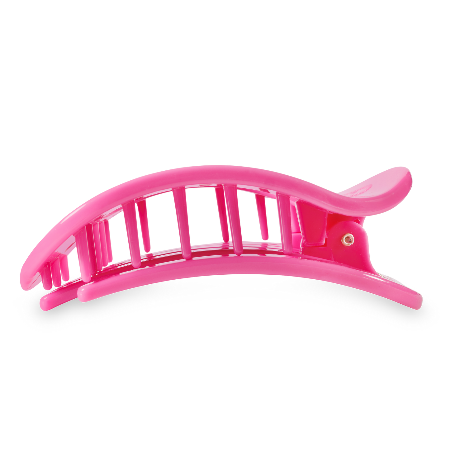 Round Flat Hair Clip| Large| Paradise Pink