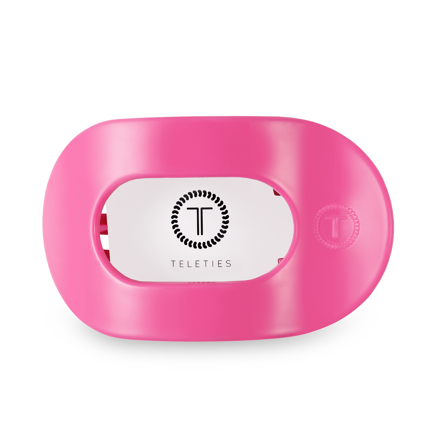 Round Flat Hair Clip| Large| Paradise Pink