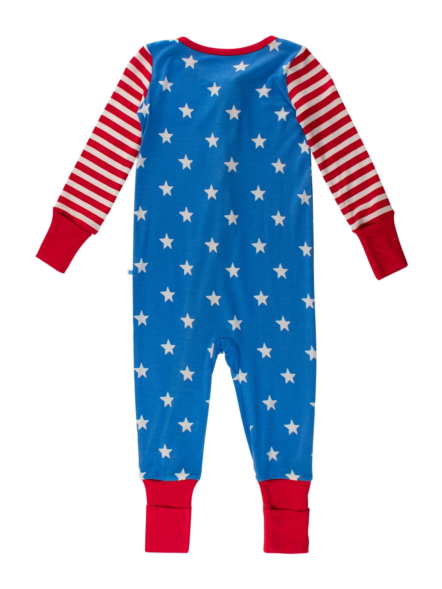 Baby Boys Stars & Stripes Convertible OP Footie PJs