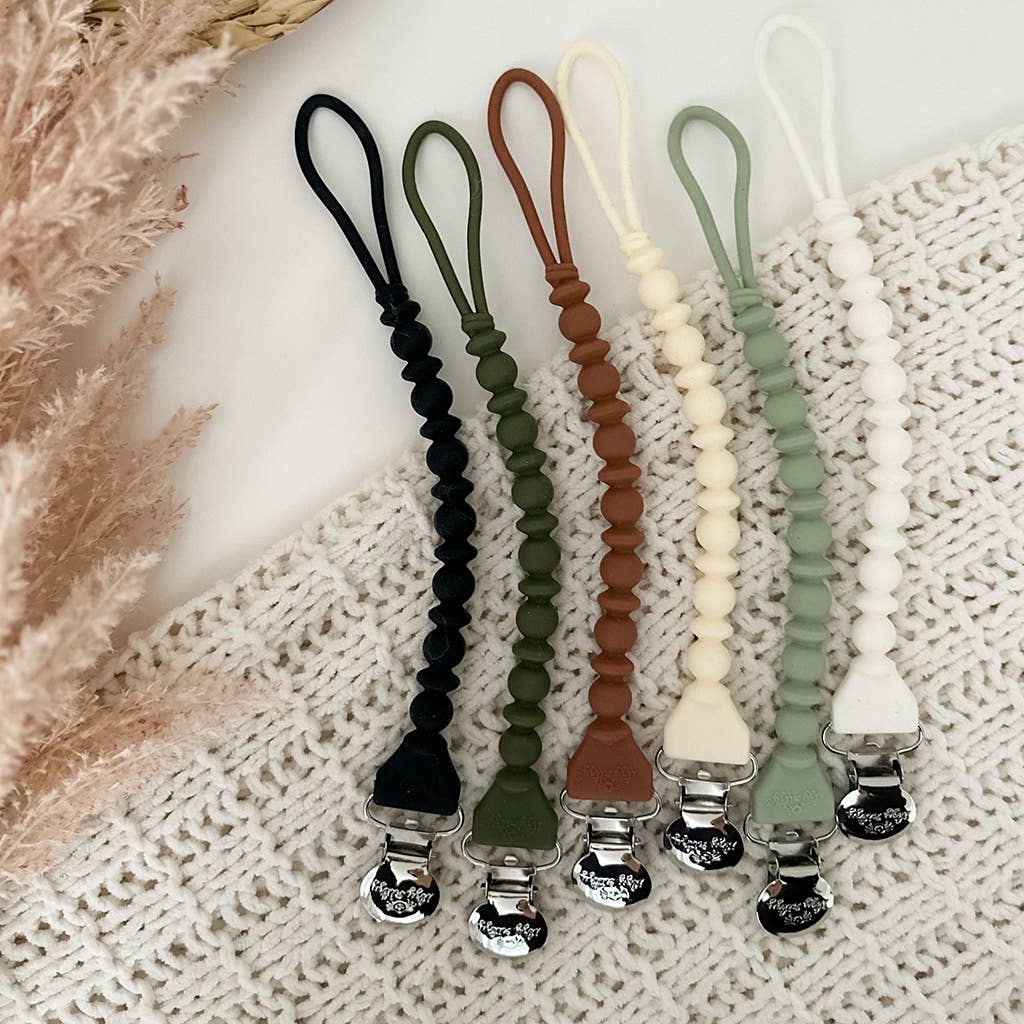 Itzy Ritzy - Sweetie Strap™ Silicone One-Piece Pacifier Clips