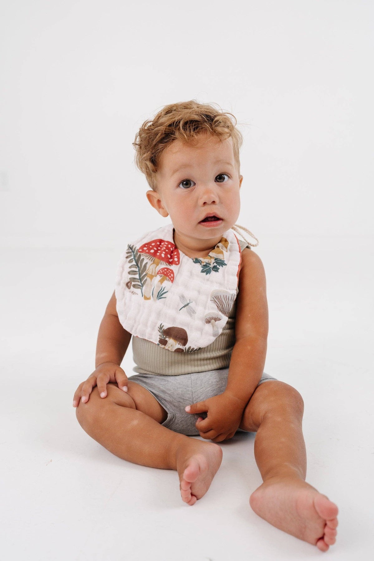 Clementine Kids - Mushroom Bib