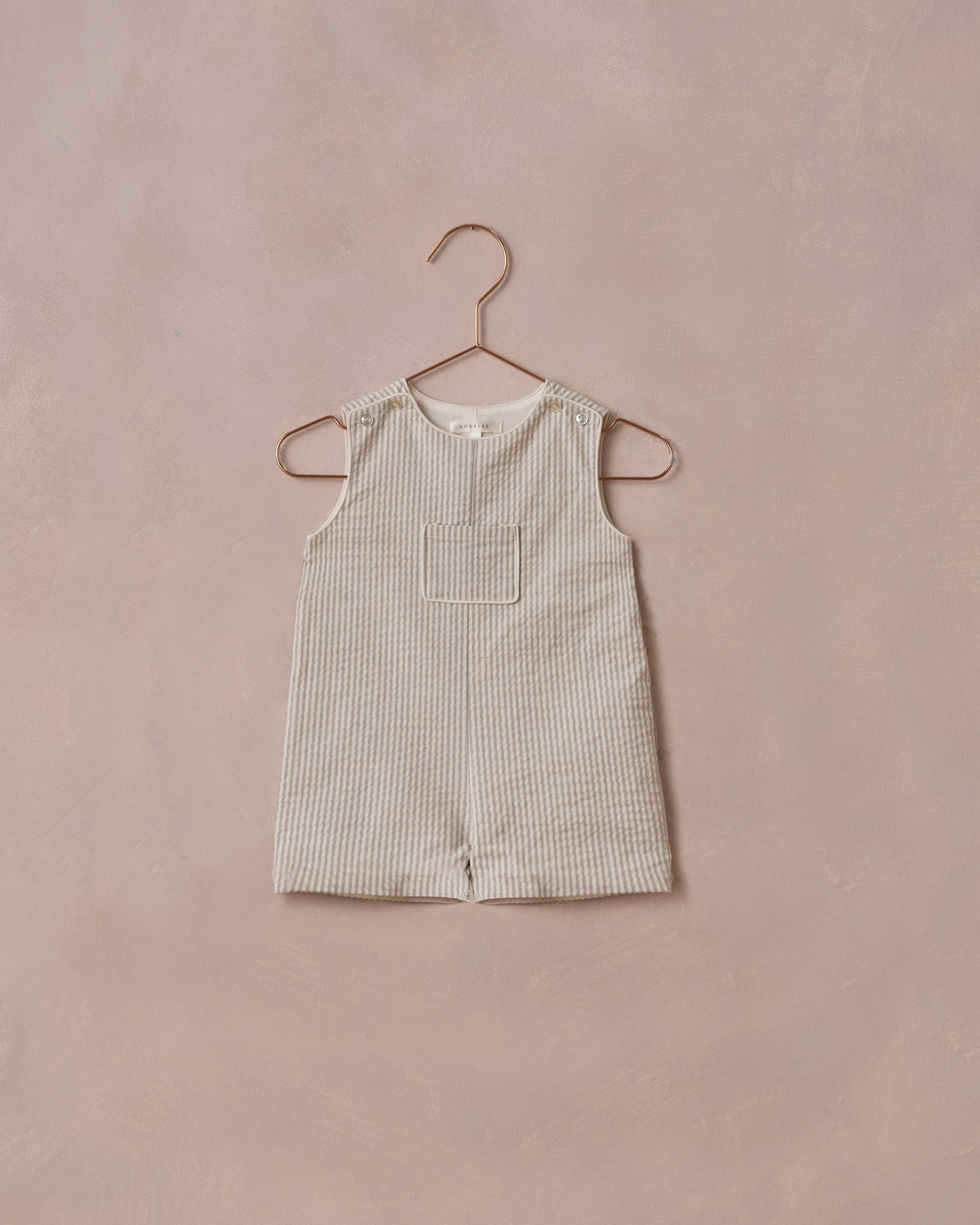 Georgie Romper||Sage Stripe