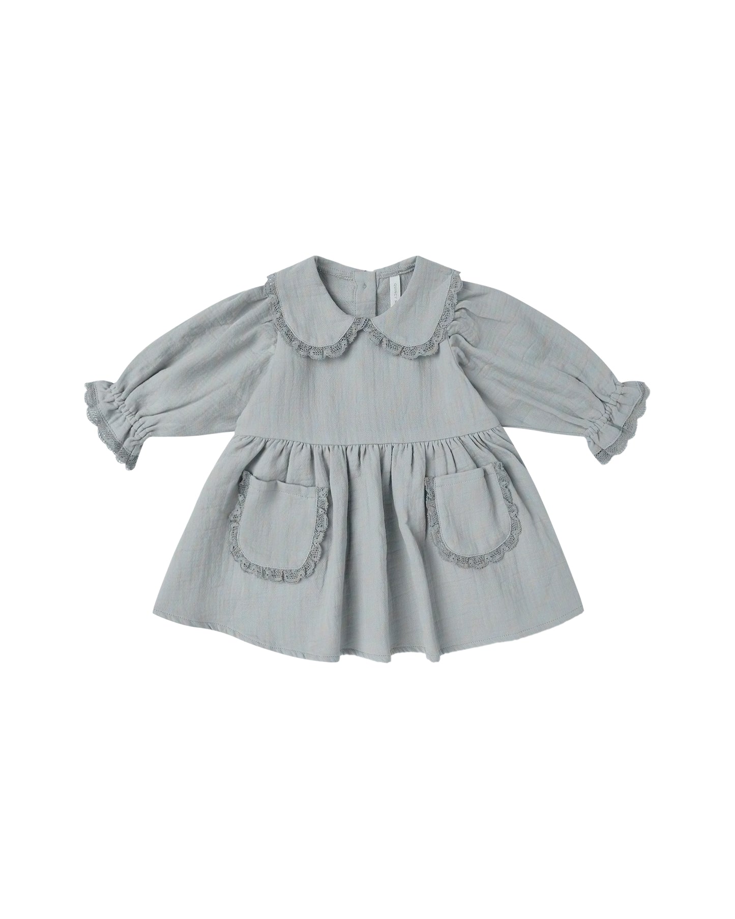 Marisol Dress||Steel Blue