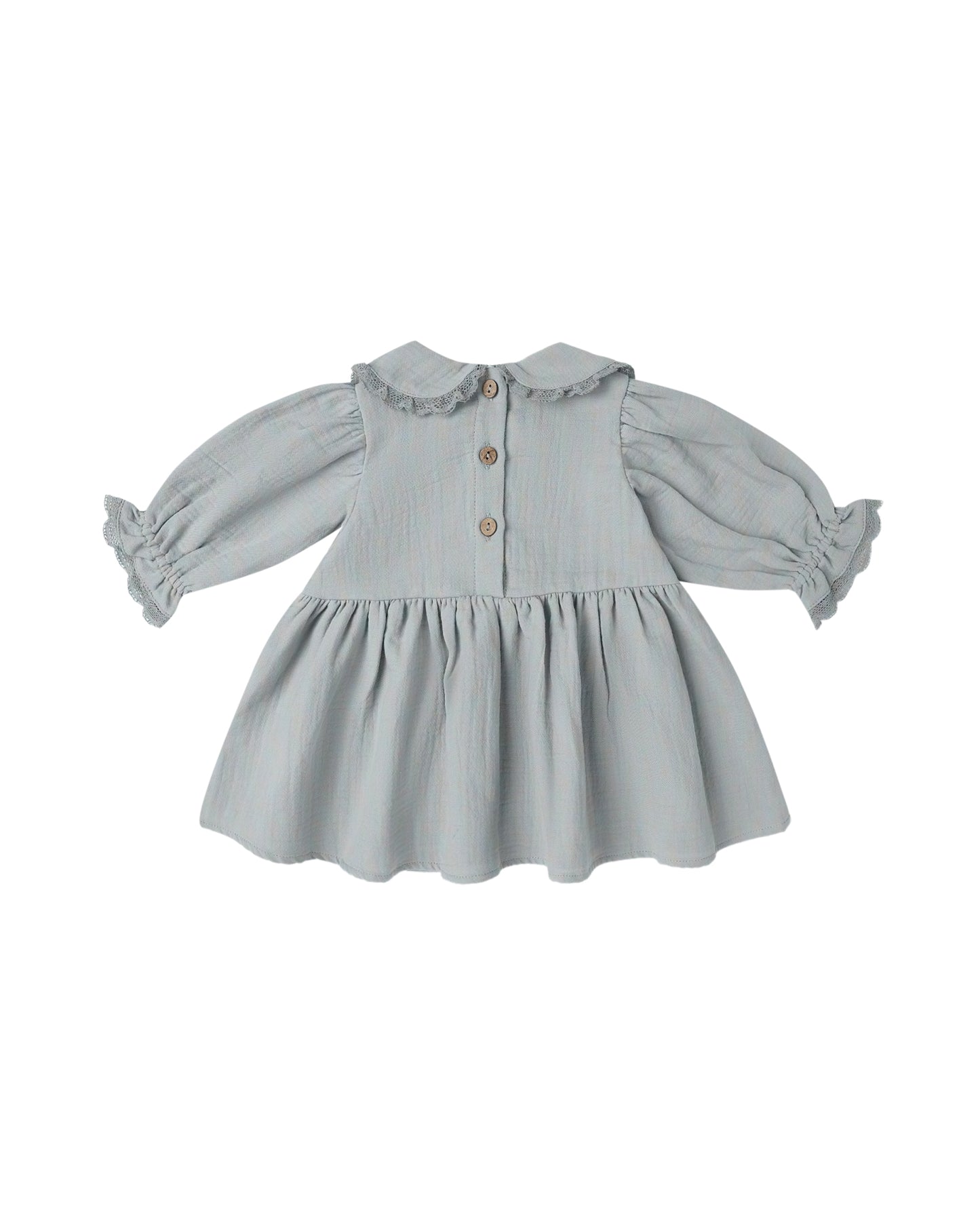 Marisol Dress||Steel Blue
