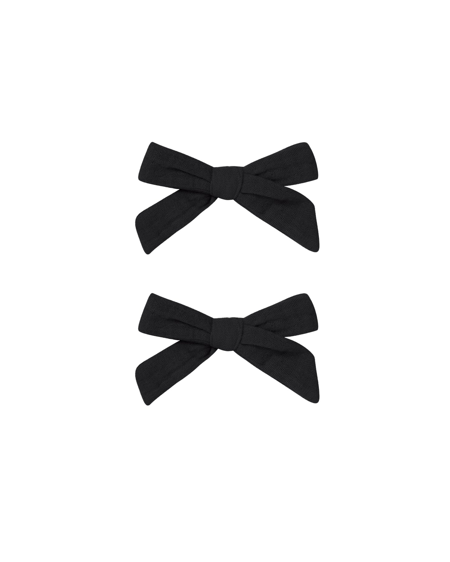 Bows, Set of 2||Black