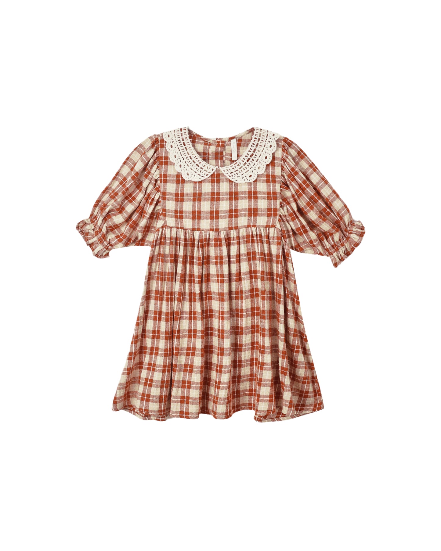 Heidi Dress||Red Plaid