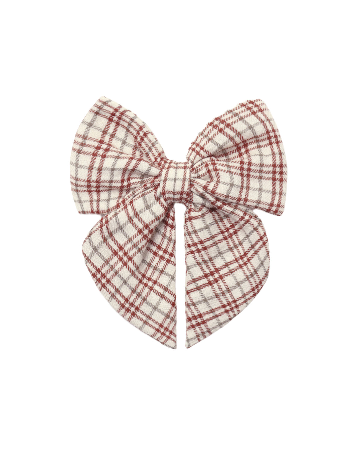 Bow Christmas Plaid