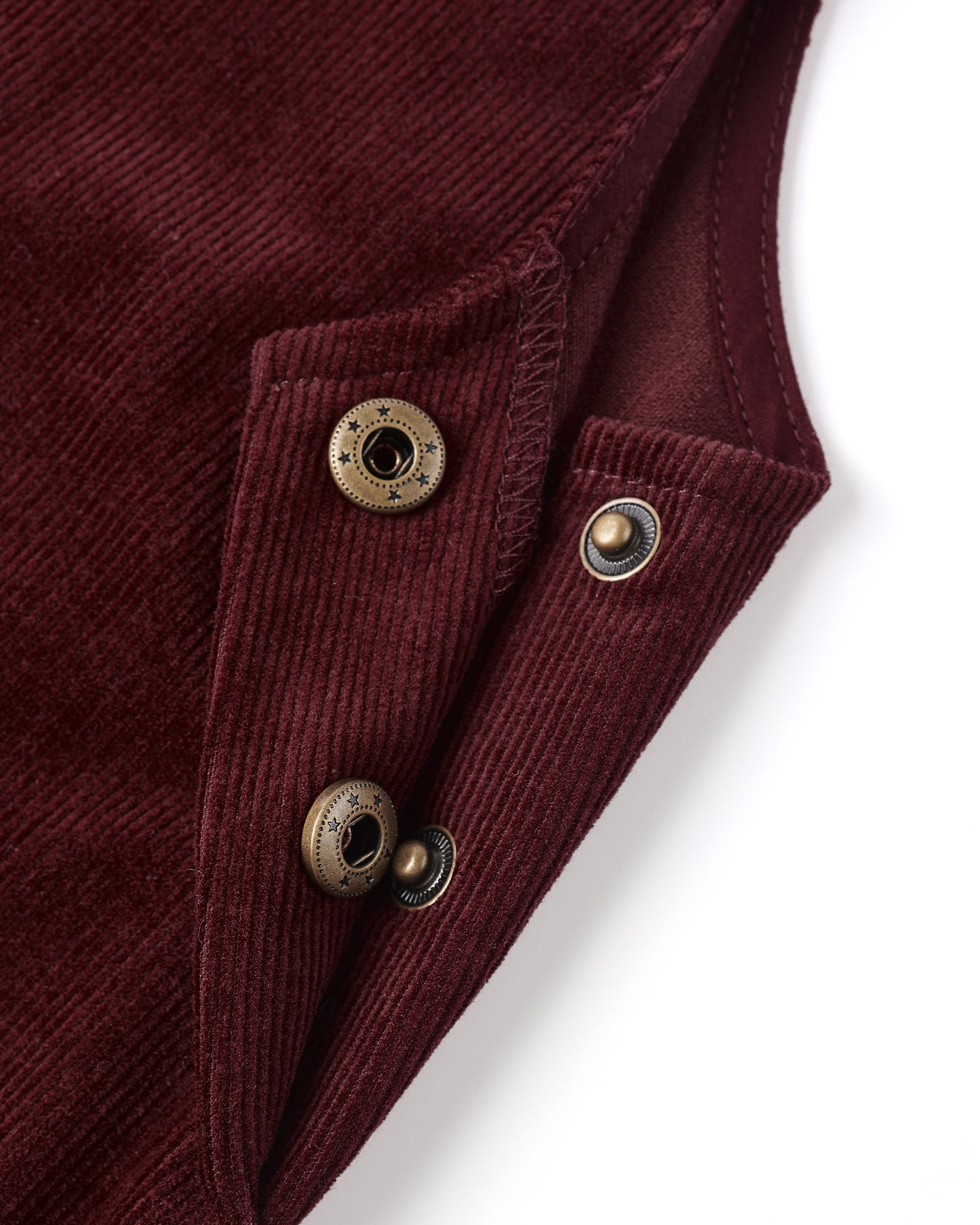 Odette Overall Dress||Burgundy