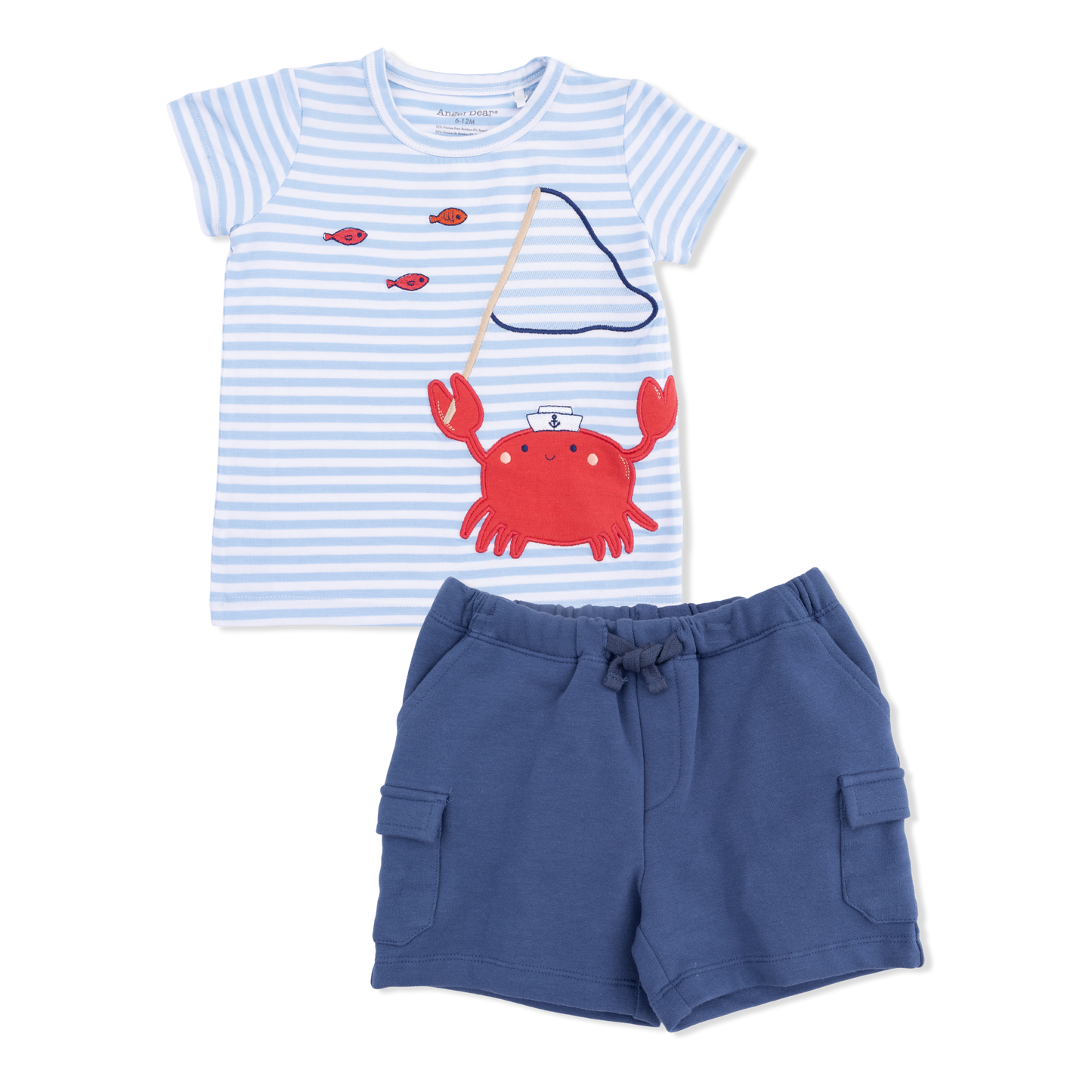 Sailor Sea Creatures - Crew Tee/Cargo Short