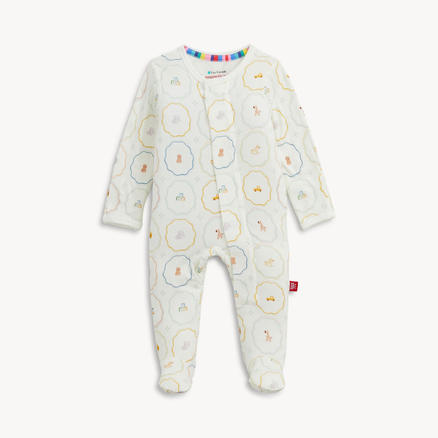 Nursery Magic Cream Modal Footie