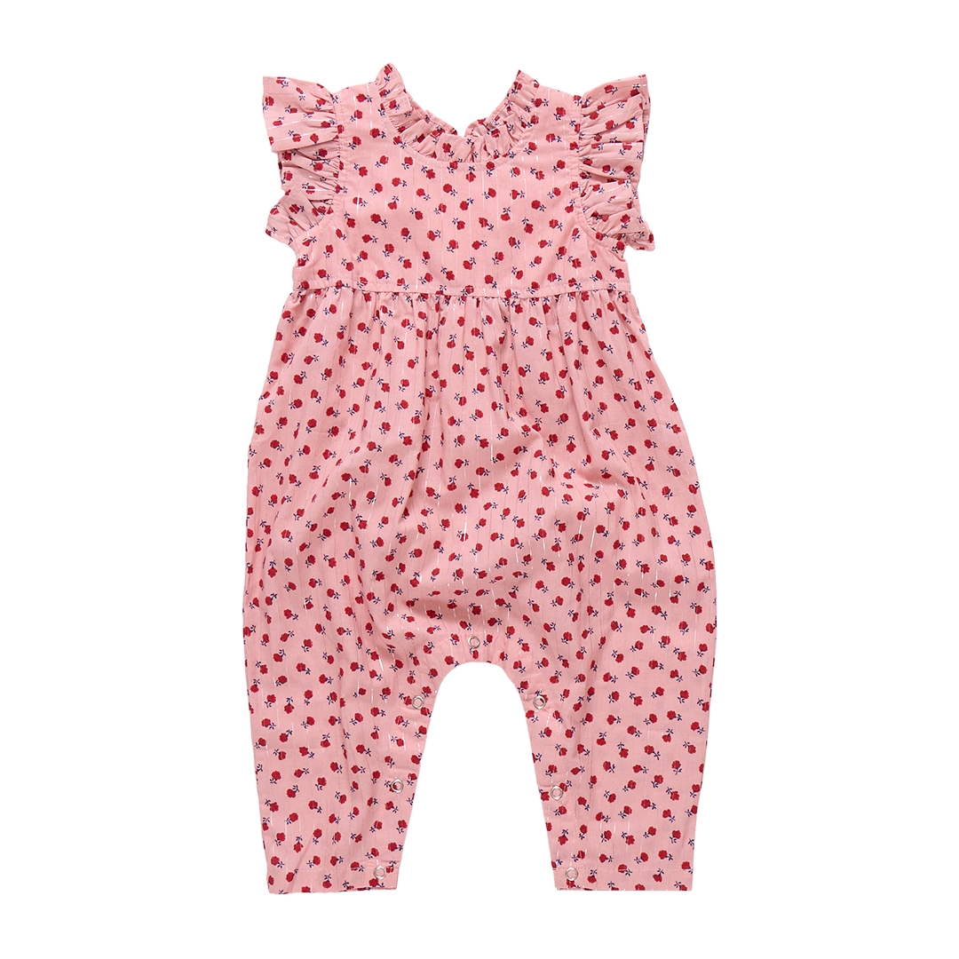 Baby Girls Jennifer Jumper Pink Tiny Roses