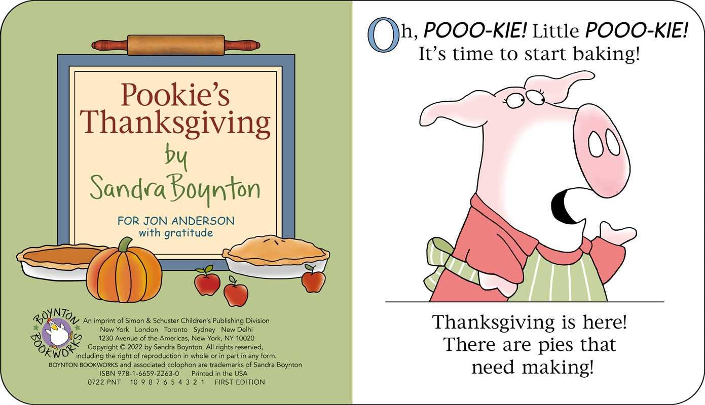 Simon & Schuster - Pookie's Thanksgiving by Sandra Boynton