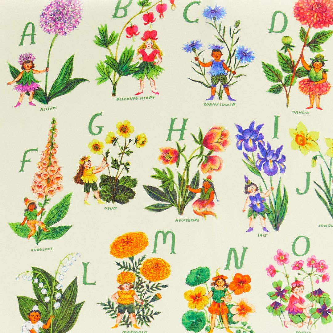 Sarah’s Silks - Fairy ABC Playsilk