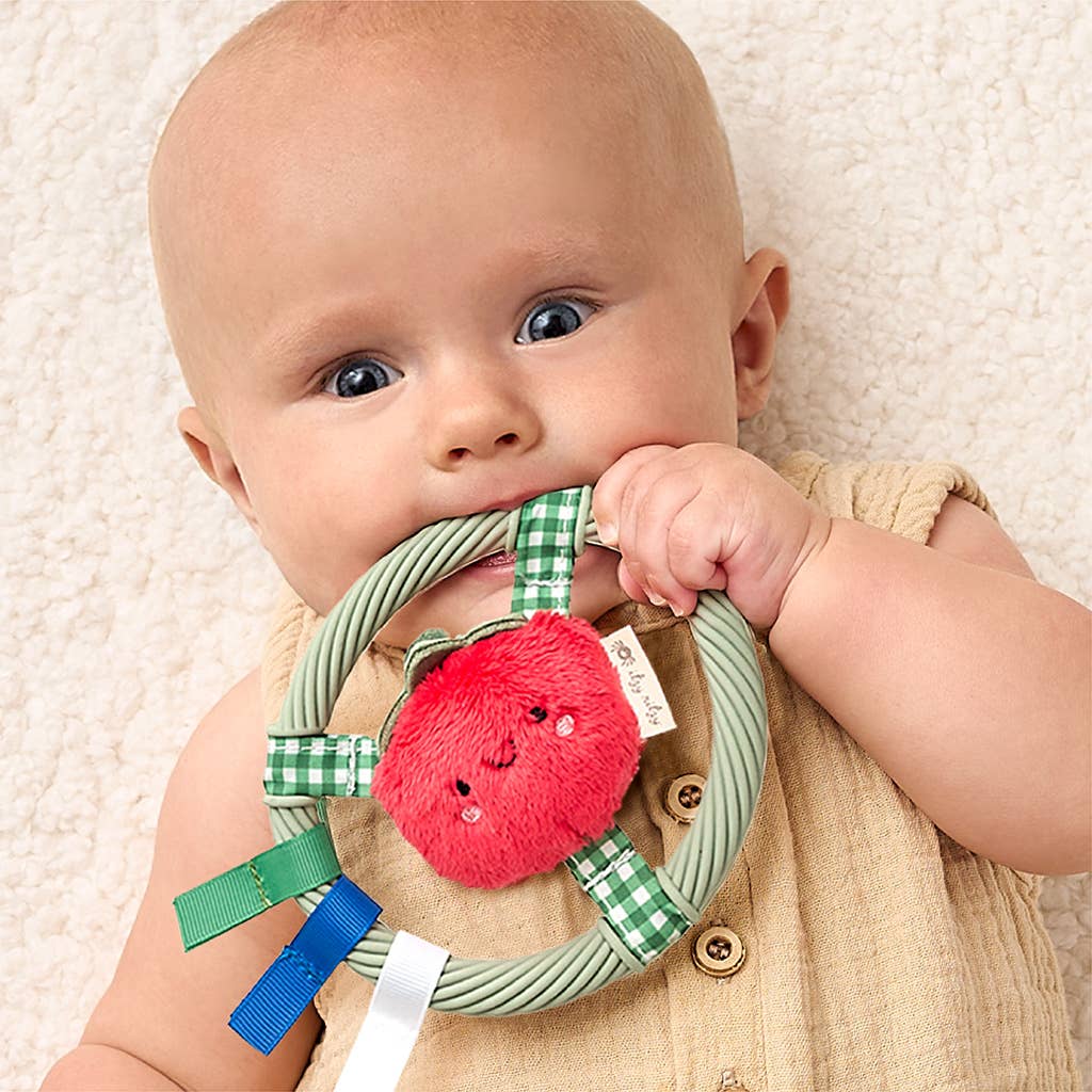 Itzy Ritzy -  Itzy Ring Pal™ - Teething Ring with Plush Character