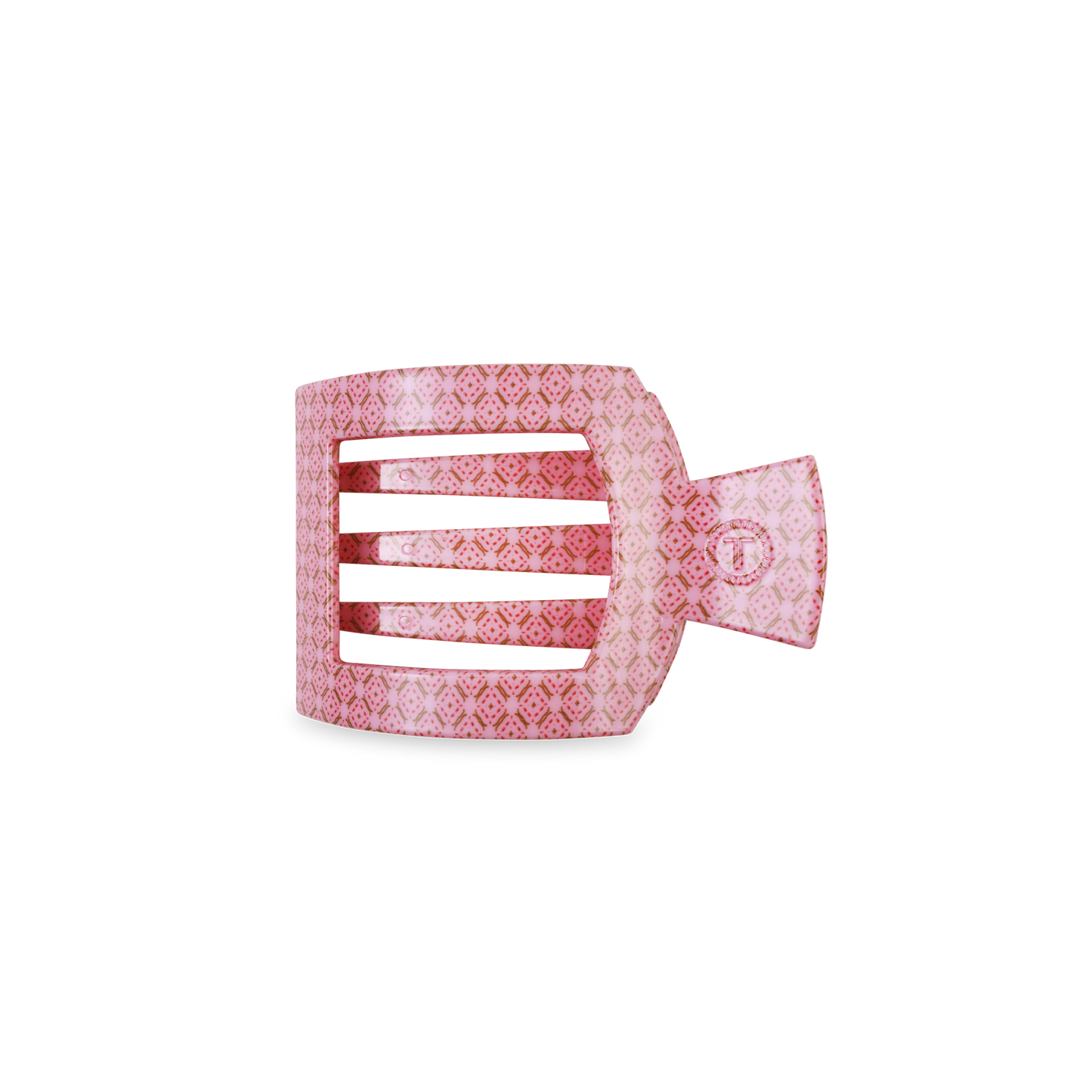 TELETIES - Berry Cozy | Small | Flat Square Hair Clip