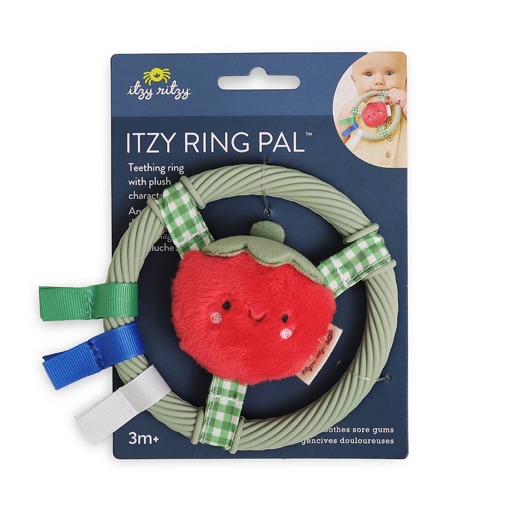 Itzy Ritzy -  Itzy Ring Pal™ - Teething Ring with Plush Character