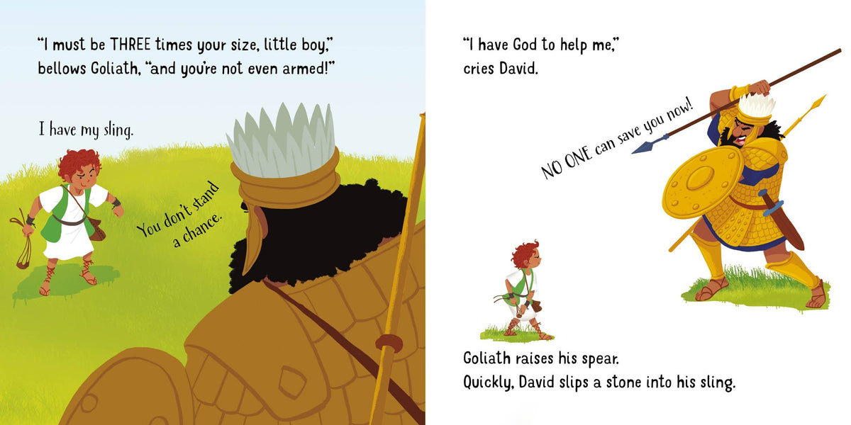 HarperCollins - David And Goliath board book: Usborne