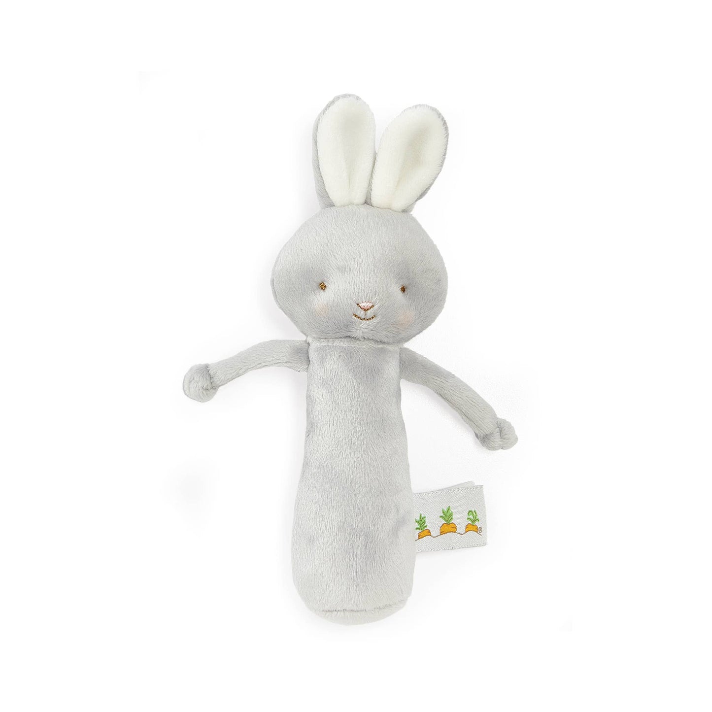 Bunnies By the Bay - Friendly Chime Rattle - Gray bunny
