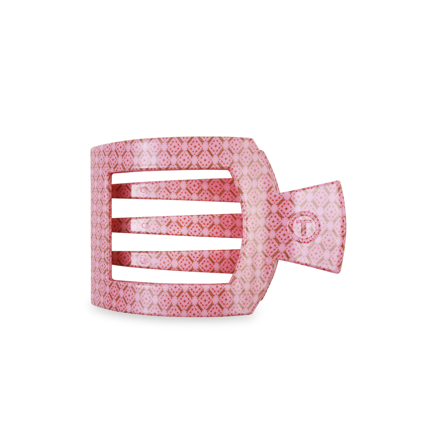 TELETIES - Berry Cozy | Medium | Flat Square Hair Clip