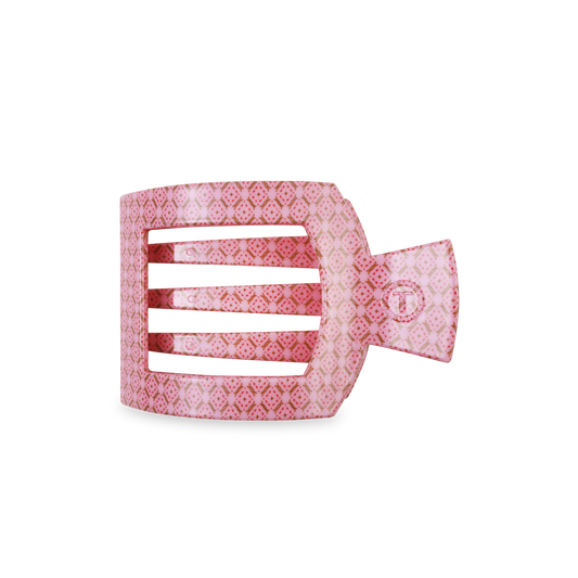 TELETIES - Berry Cozy | Medium | Flat Square Hair Clip