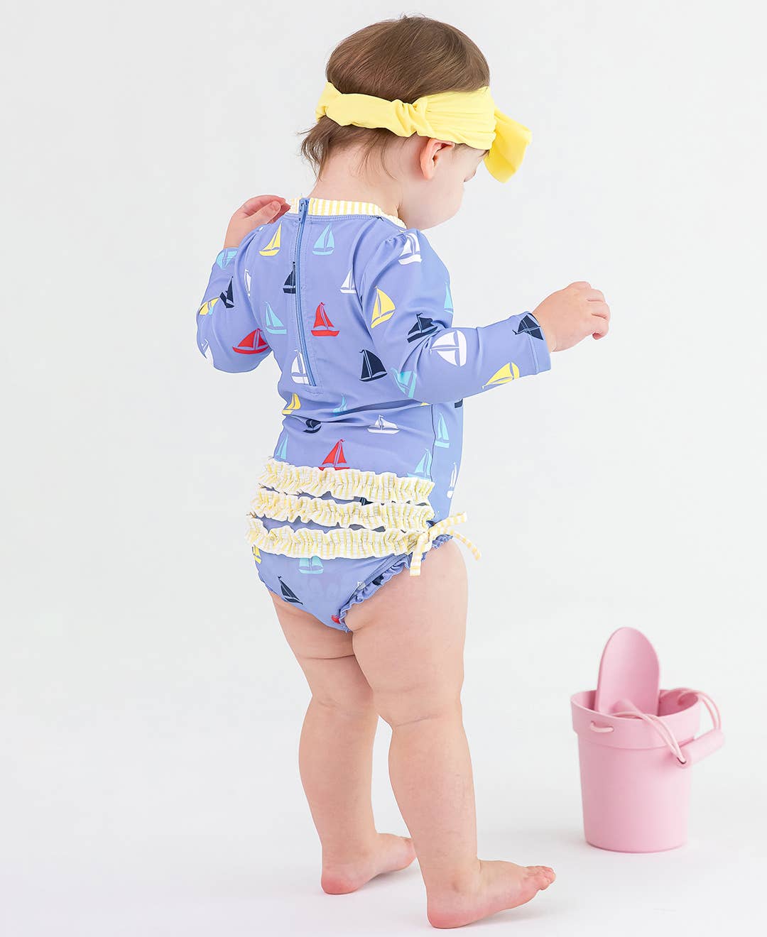 Girls Banana Swim Bow Headband