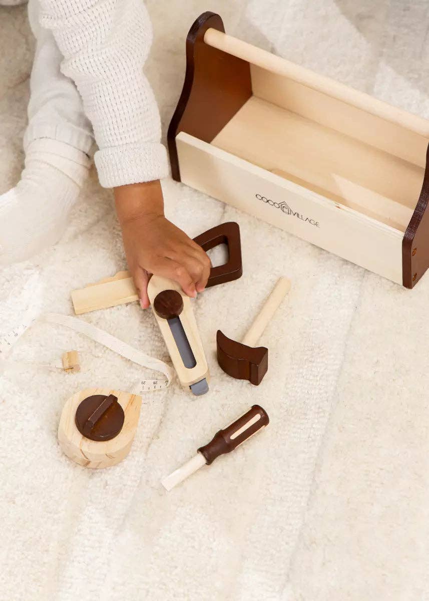 Coco Village - Wooden Tool Playset
