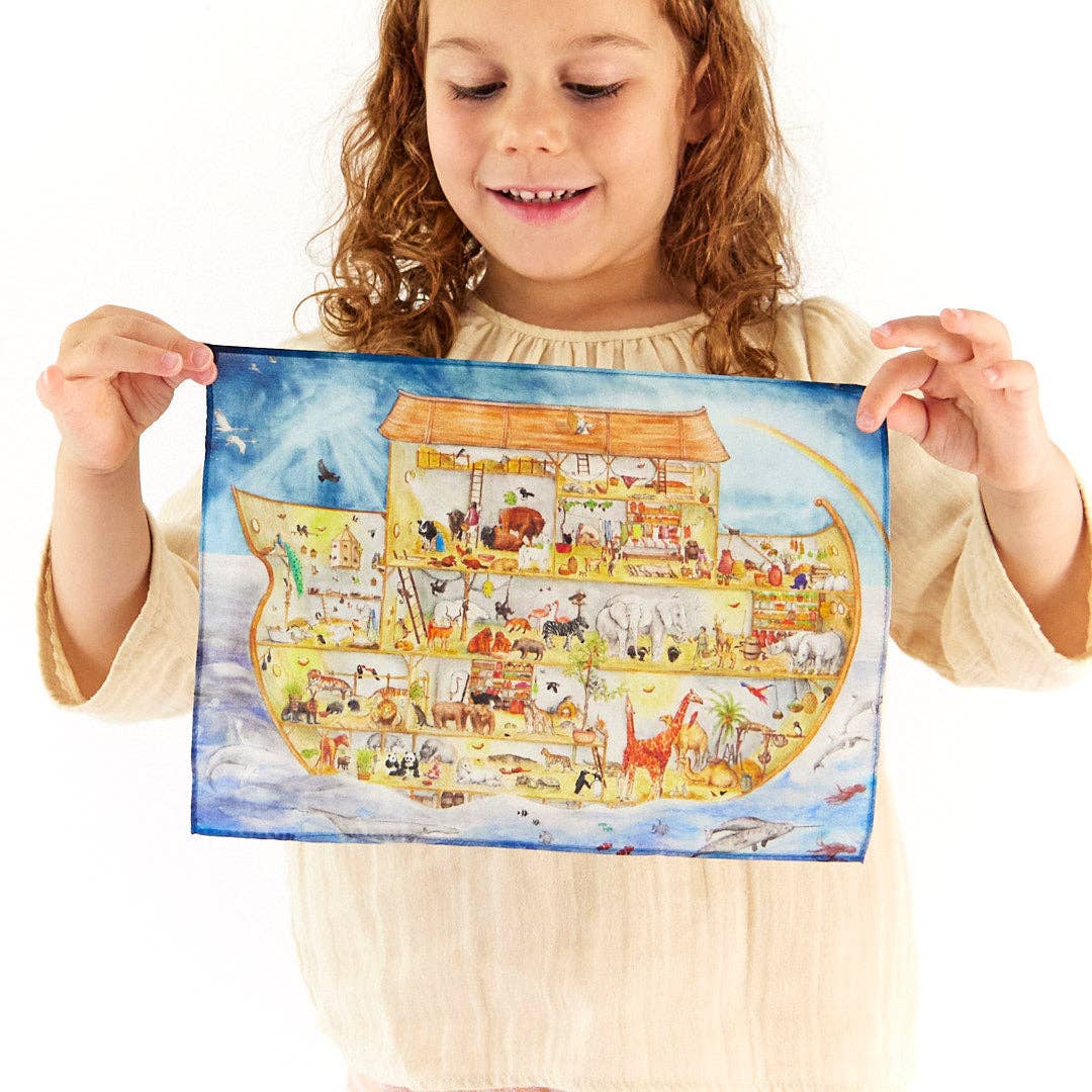 Sarah’s Silks - Noah's Ark Mini Mini Playsilk