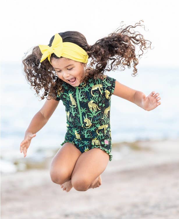 Girls Banana Swim Bow Headband